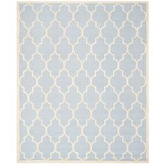 CAMBRIDGE, LIGHT BLUE / IVORY, 11'-6" X 16', Area Rug, CAM134A-1216