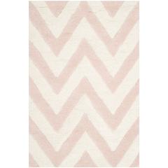CAMBRIDGE, LIGHT PINK / IVORY, 3' X 5', Area Rug, CAM139M-3