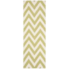 CAMBRIDGE, GREEN / IVORY, 2'-6" X 8', Area Rug, CAM139T-28