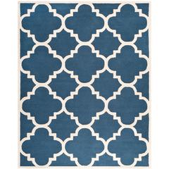 CAMBRIDGE, NAVY / IVORY, 8' X 10', Area Rug, CAM140G-8