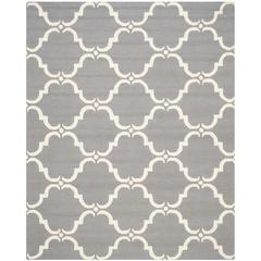 CAMBRIDGE, DARK GREY / IVORY, 8' X 10', Area Rug, CAM703D-8
