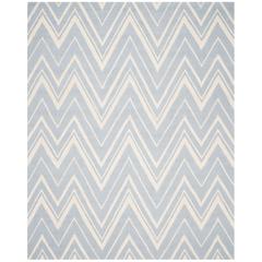 CAMBRIDGE, BLUE / IVORY, 8' X 10', Area Rug, CAM711B-8