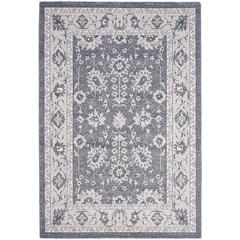 CARMEL, DARK GREY / BEIGE, 5'-1" X 7'-6", Area Rug