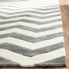 CHATHAM, DARK GREY / IVORY, 8'-9" X 12', Area Rug, CHT715D-9