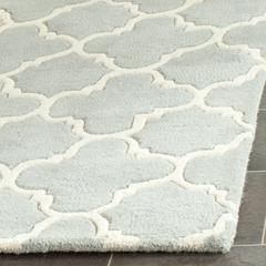 CHATHAM, GREY / IVORY, 2'-3" X 9', Area Rug, CHT717E-29