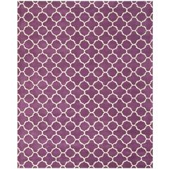 CHATHAM, PURPLE / IVORY, 8'-9" X 12', Area Rug, CHT717F-9