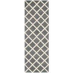 CHATHAM, DARK GREY / IVORY, 2'-3" X 9', Area Rug, CHT718D-29