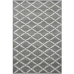CHATHAM, DARK GREY / IVORY, 5' X 8', Area Rug, CHT721D-5