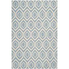 CHATHAM, BLUE / IVORY, 8' X 10', Area Rug, CHT731B-8