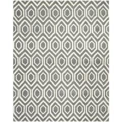 CHATHAM, DARK GREY / IVORY, 8'-9" X 12', Area Rug, CHT731D-9