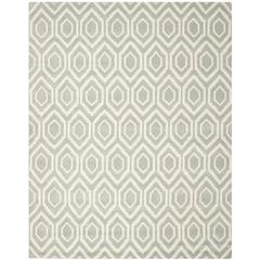 CHATHAM, GREY / IVORY, 8' X 10', Area Rug, CHT731E-8