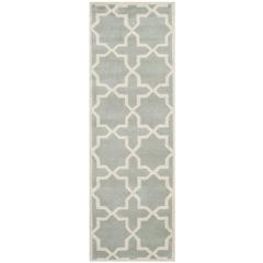 CHATHAM, GREY / IVORY, 2'-3" X 7', Area Rug, CHT732E-27