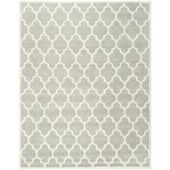 CHATHAM, GREY / IVORY, 8'-9" X 12', Area Rug, CHT734E-9
