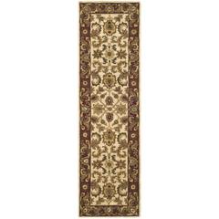 CLASSIC, IVORY / RED, 2'-3" X 8', Area Rug