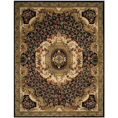 CLASSIC, BLACK / GOLD, 8'-3" X 11', Area Rug, CL304A-9