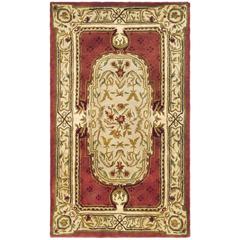 CLASSIC, BURGUNDY, 5' X 8', Area Rug