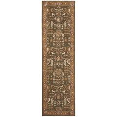 CLASSIC, LIGHT GREEN / GOLD, 2'-3" X 8', Area Rug, CL764B-28