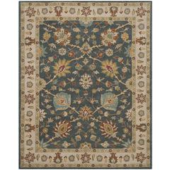 CLASSIC, DARK GREY / IVORY, 8' X 10', Area Rug