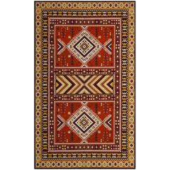 CLV-CLASSIC VINTAGE, ORANGE / GOLD, 6'-7" X 9'-2", Area Rug, CLV511D-6