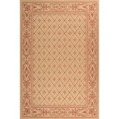 COURTYARD, NATURAL / TERRA, 5'-3" X 7'-7", Area Rug, CY2326-3201-5
