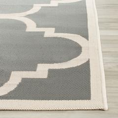 COURTYARD, GREY / BEIGE, 6'-7" X 9'-6", Area Rug, CY6243-246-6