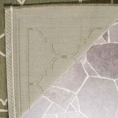 COURTYARD, GREEN / BEIGE, 6'-7" X 9'-6", Area Rug, CY6889-244-6