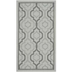COURTYARD, LIGHT GREY / ANTHRACITE, 4' X 5'-7", Area Rug, CY7938-78A18-4