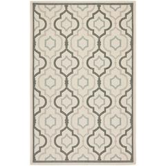 COURTYARD, BEIGE / DARK BEIG, 6'-7" X 9'-6", Area Rug, CY7938-79A18-6