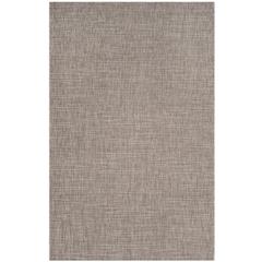 COURTYARD, LIGHT BROWN, 6'-7" X 9'-6", Area Rug