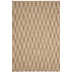 COURTYARD, NATURAL / CREAM, 6'-7" X 9'-6", Area Rug, CY8653-03021-6