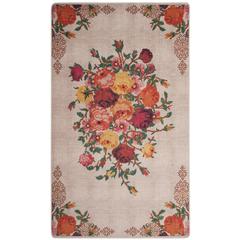 DAYTONA, CREAM / ORANGE, 5'-1" X 7'-6", Area Rug