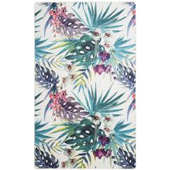 DAYTONA, IVORY / GREEN, 5'-1" X 7'-6", Area Rug, DAY117N-5