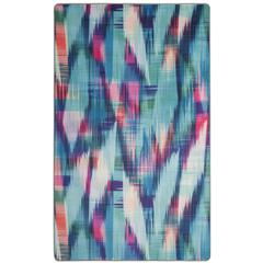 DAYTONA, TURQUOISE / FUCHSIA, 5'-1" X 7'-6", Area Rug
