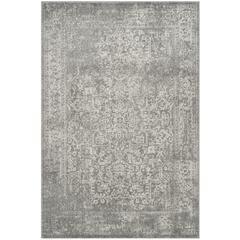 EVOKE, SILVER / IVORY, 5'-1" X 7'-6", Area Rug, EVK256S-5