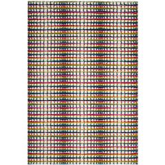 FIESTA SHAG, CREAM / MULTI, 5'-1" X 7'-6", Area Rug, FSG362A-5