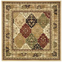 LYNDHURST, MULTI / BEIGE, 8' X 8' Square, Area Rug
