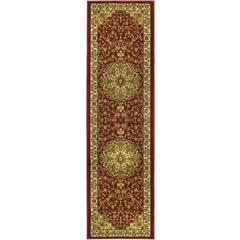 LYNDHURST, RED / IVORY, 2'-3" X 16', Area Rug, LNH222B-216
