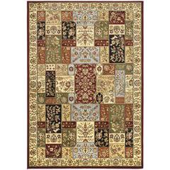 LYNDHURST, MULTI / IVORY, 4' X 6', Area Rug, LNH318A-4