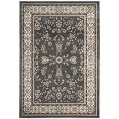LYNDHURST, GREY / CREAM, 6' X 9', Area Rug, LNH340G-6