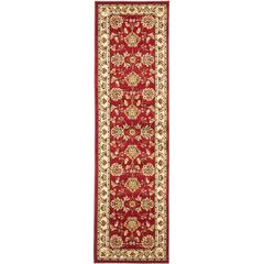 LYNDHURST, RED / IVORY, 2'-3" X 8', Area Rug, LNH555-4012-28