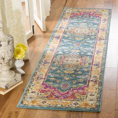 MADISON 200, BLUE / MULTI, 2'-3" X 6', Area Rug