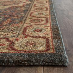 MAHAL, NAVY / NATURAL, 2'-2" X 6', Area Rug, MAH656E-26