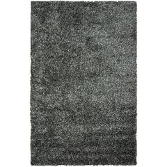 SG-MLS-Malibu Shag, CHARCOAL, 3'-6" X 5'-6", Area Rug