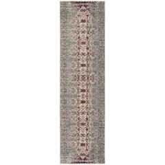 MONACO, GREY / IVORY, 2'-2" X 14', Area Rug