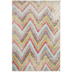 MONACO, MULTI, 6'-7" X 9'-2", Area Rug, MNC220F-6