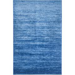 Adirondack, LIGHT BLUE / DARK BLUE, 6' X 9', Area Rug, ADR113F-6