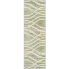 Adirondack, SAGE / CREAM, 2'-6" X 8', Area Rug
