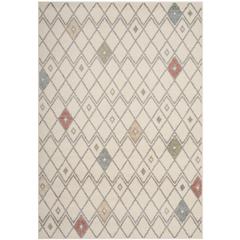 Adirondack, IVORY / MULTI, 6' X 9', Area Rug