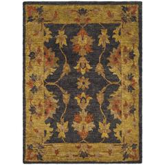 BOHEMIAN, CHARCOAL / GOLD, 8' X 10', Area Rug