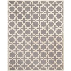 CAMBRIDGE, SILVER / IVORY, 11'-6" X 16', Area Rug, CAM125D-1216